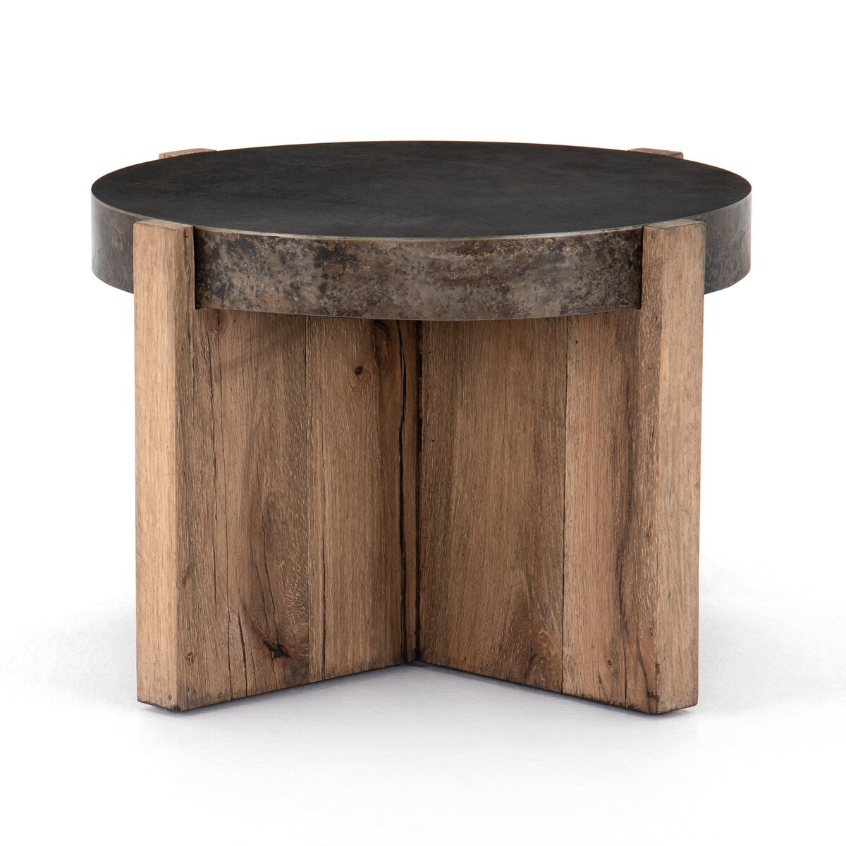 Cedar 26" End Table - Rustic Oak