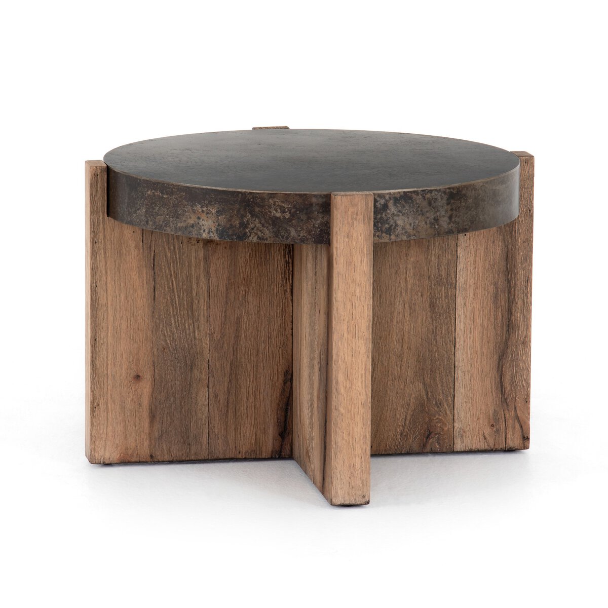 Cedar 26" End Table - Rustic Oak