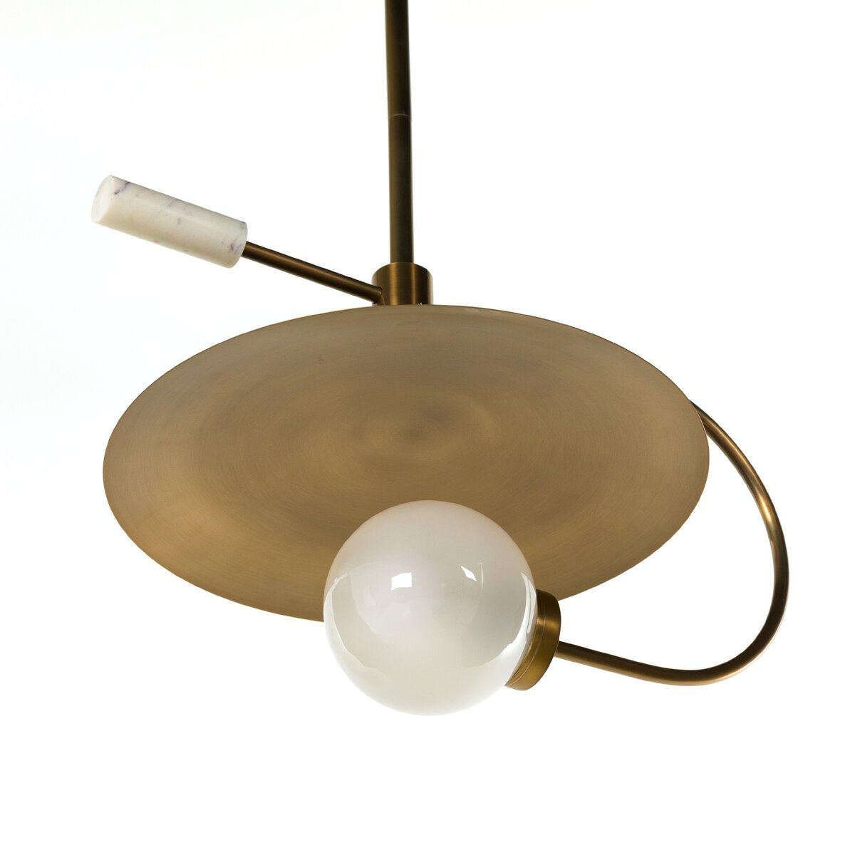 Harper 23" Pendant - Aged Brass Iron