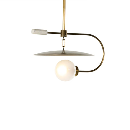 Harper 23" Pendant - Aged Brass Iron