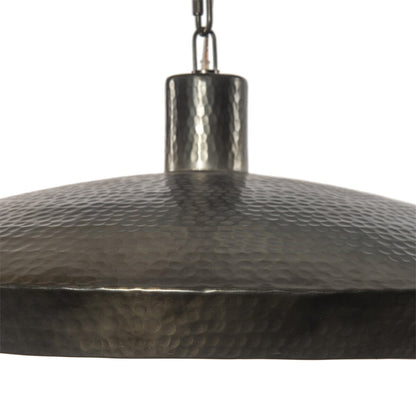 Kiyomi 26" Pendant - Hammered Dark Antique Brass