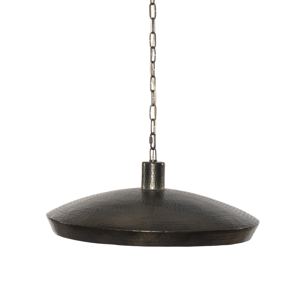Kiyomi 26" Pendant - Hammered Dark Antique Brass