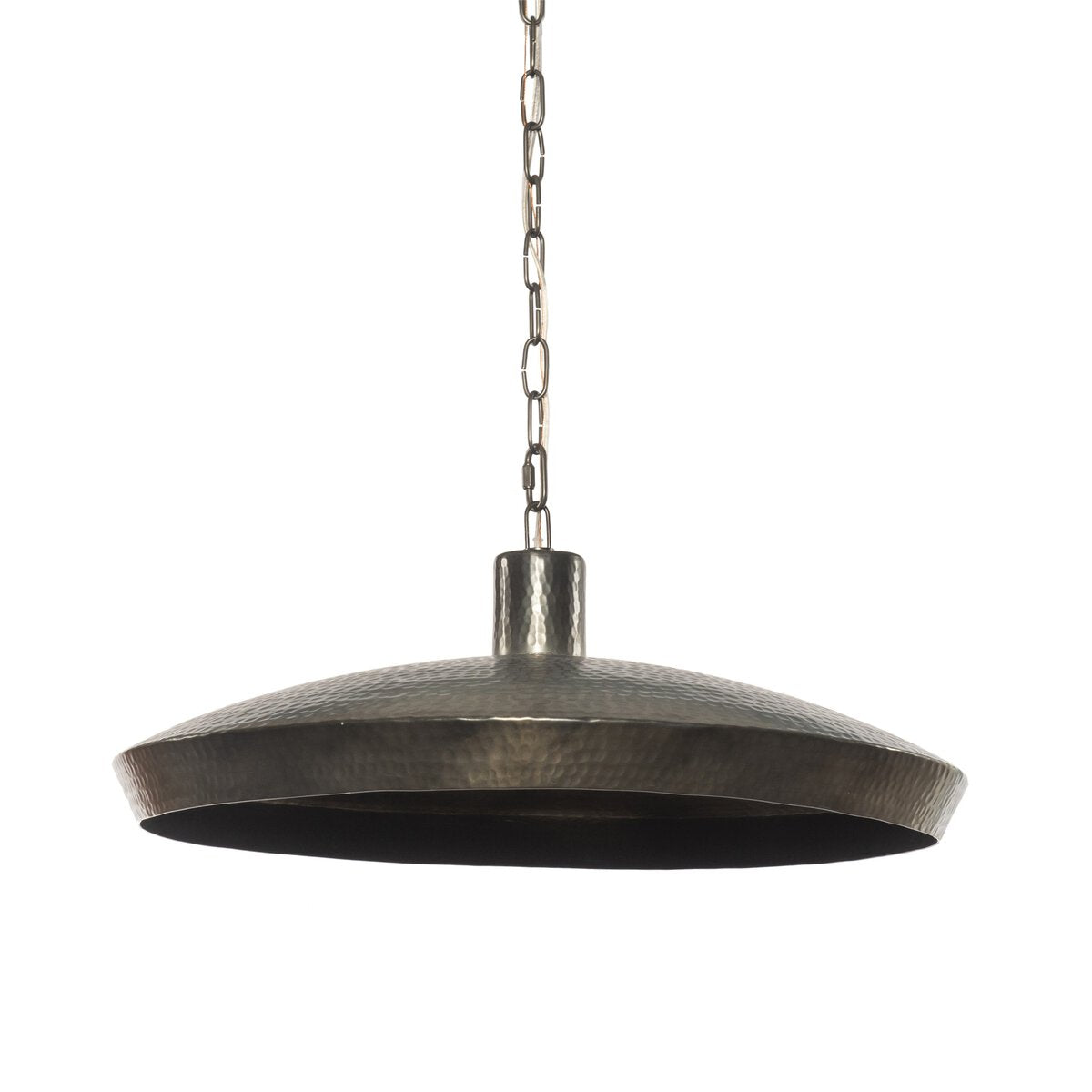 Kiyomi 26" Pendant - Hammered Dark Antique Brass