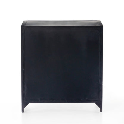 Belmont 28" Three Drawer Nightstand - Onyx