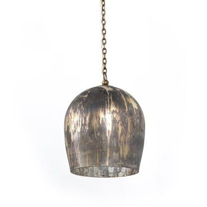Andromeda 12" Pendant - Distressed Mercury Glass