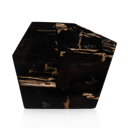 Sheron 19" End Table - Dark Petrified Wood