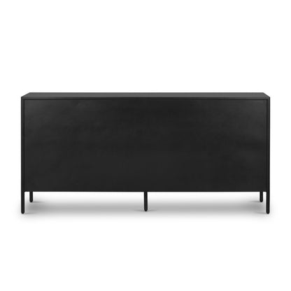 Ellington 70" 8 Drawer Dresser - Black Iron + Bronze