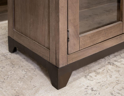 Dustin 70" 3 Door Parota Sideboard - Natural