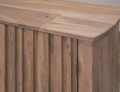 Marcel 73" 4 Door Sideboard - Light Natural