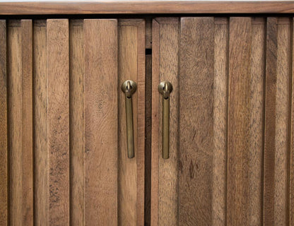 Marcel 73" 4 Door Sideboard - Light Natural