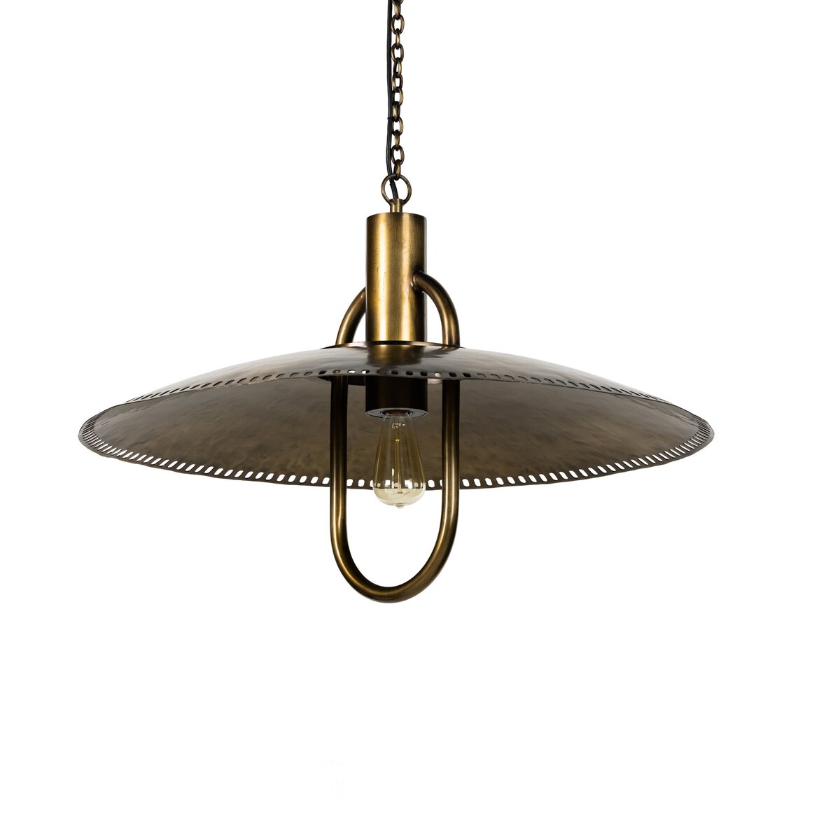 Ariel 30" Pendant - Dark Antique Brass
