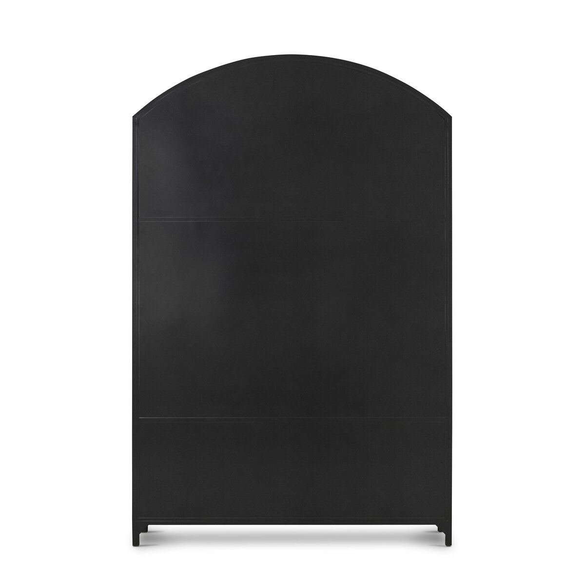 Rafferty 60" Metal Cabinet - Iron + Black