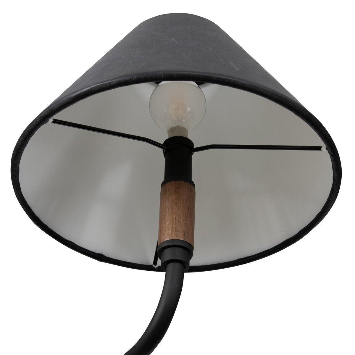 Colleen 62" Linear Double Pendant - Black Leather