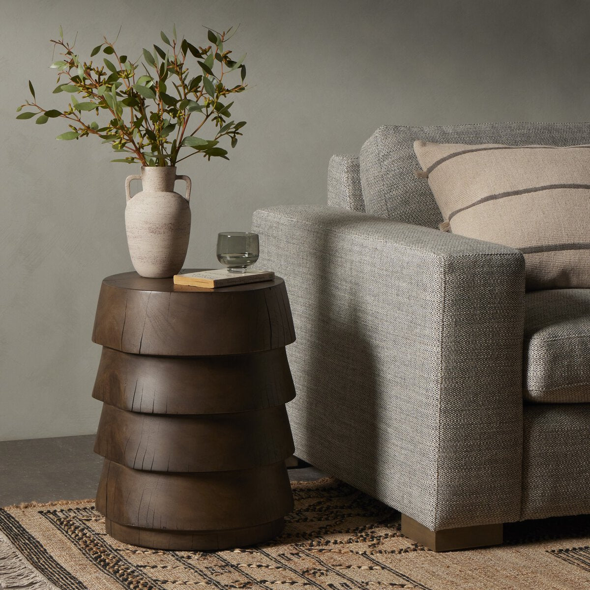 Noraland 16" End Table - Ochre