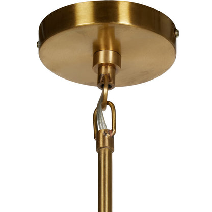 Shaw 18" Pendant - White Aluminum Enamel