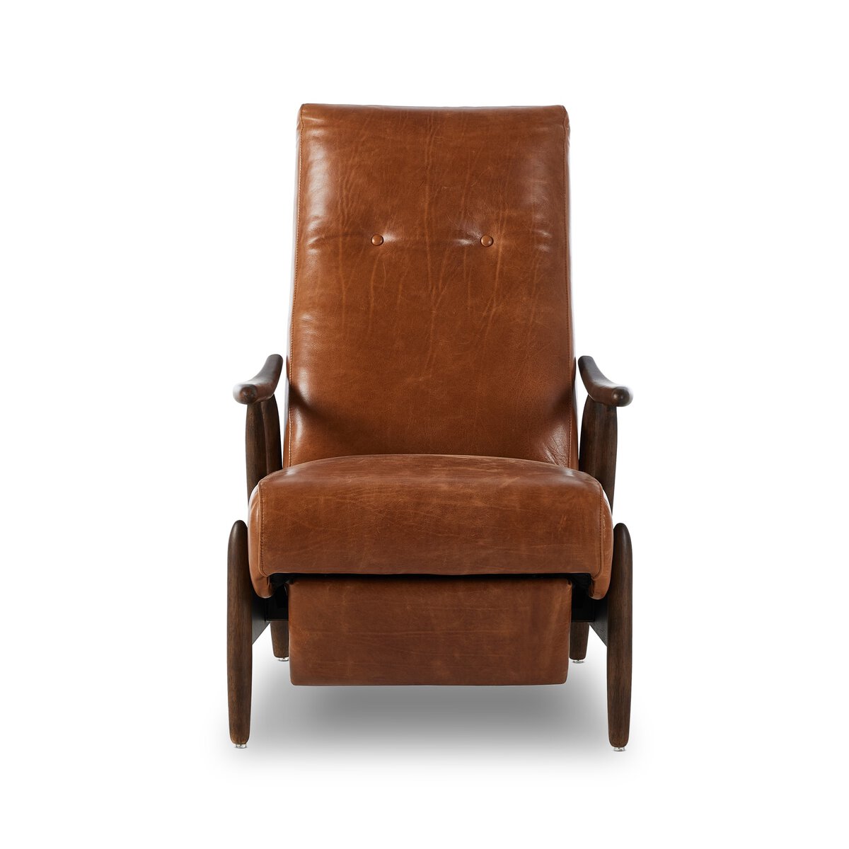 Jarvis 28" Top Grain Leather Recliner - Dakota Tobacco