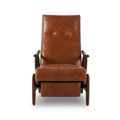 Jarvis 28" Top Grain Leather Recliner - Dakota Tobacco