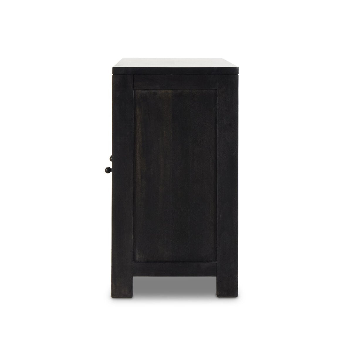 Izara 98" 6 Door Sideboard - Cane + Black Wash