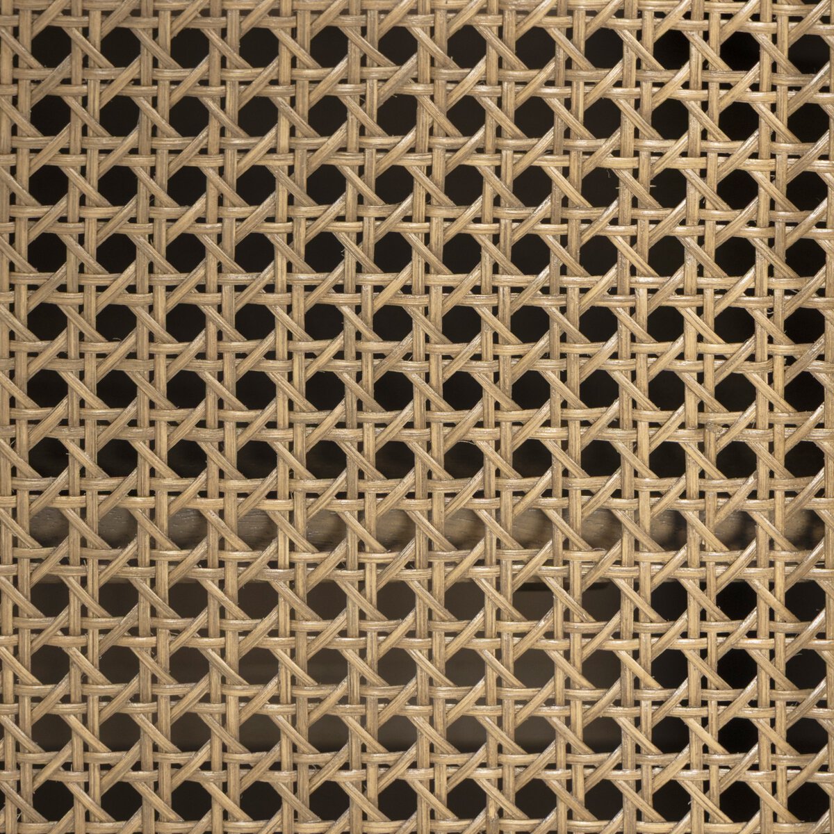 Izara 98" 6 Door Sideboard - Cane + Taupe