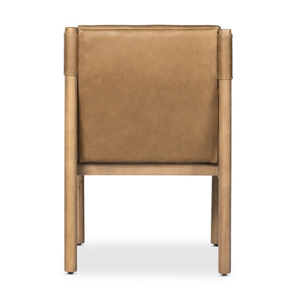 Kano 22" Top Grain Leather Dining Chair - Palermo Drift