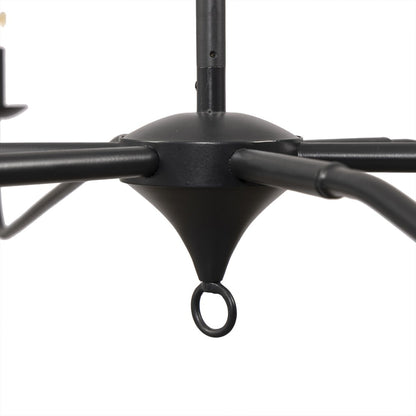 Ronin 60" Chandelier - Antiqued Iron