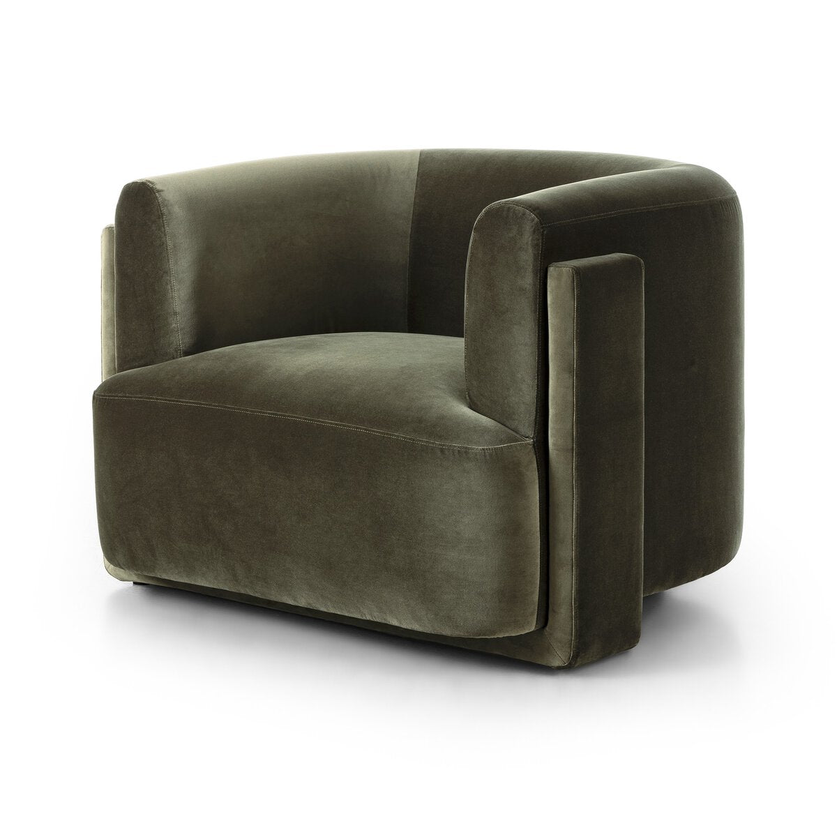 Hayley 42" Occasional Chair - Surrey Olive Velvet