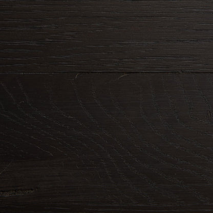 Jayne 78" L-Shaped Desk - Worn Black Oak