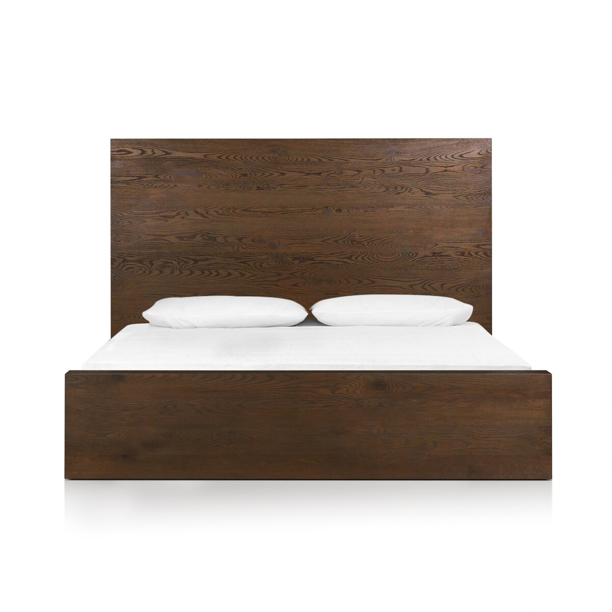 Zohran 74" Queen Bed - Umber Oak