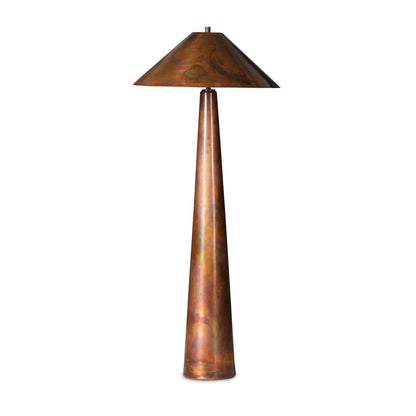Roman 28" Floor Lamp - Iridescent Acid Wash