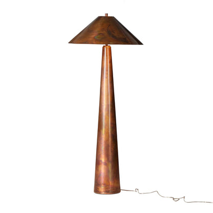 Roman 28" Floor Lamp - Iridescent Acid Wash