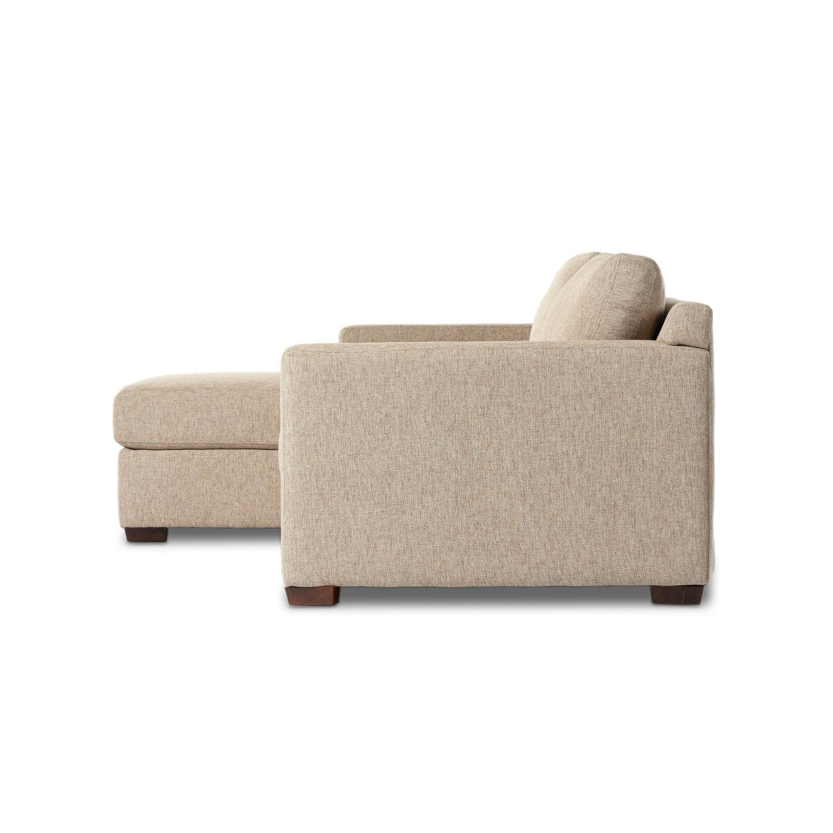 Hermia 112" 2 Cushion + RAF Chaise Sectional - Delta Sand