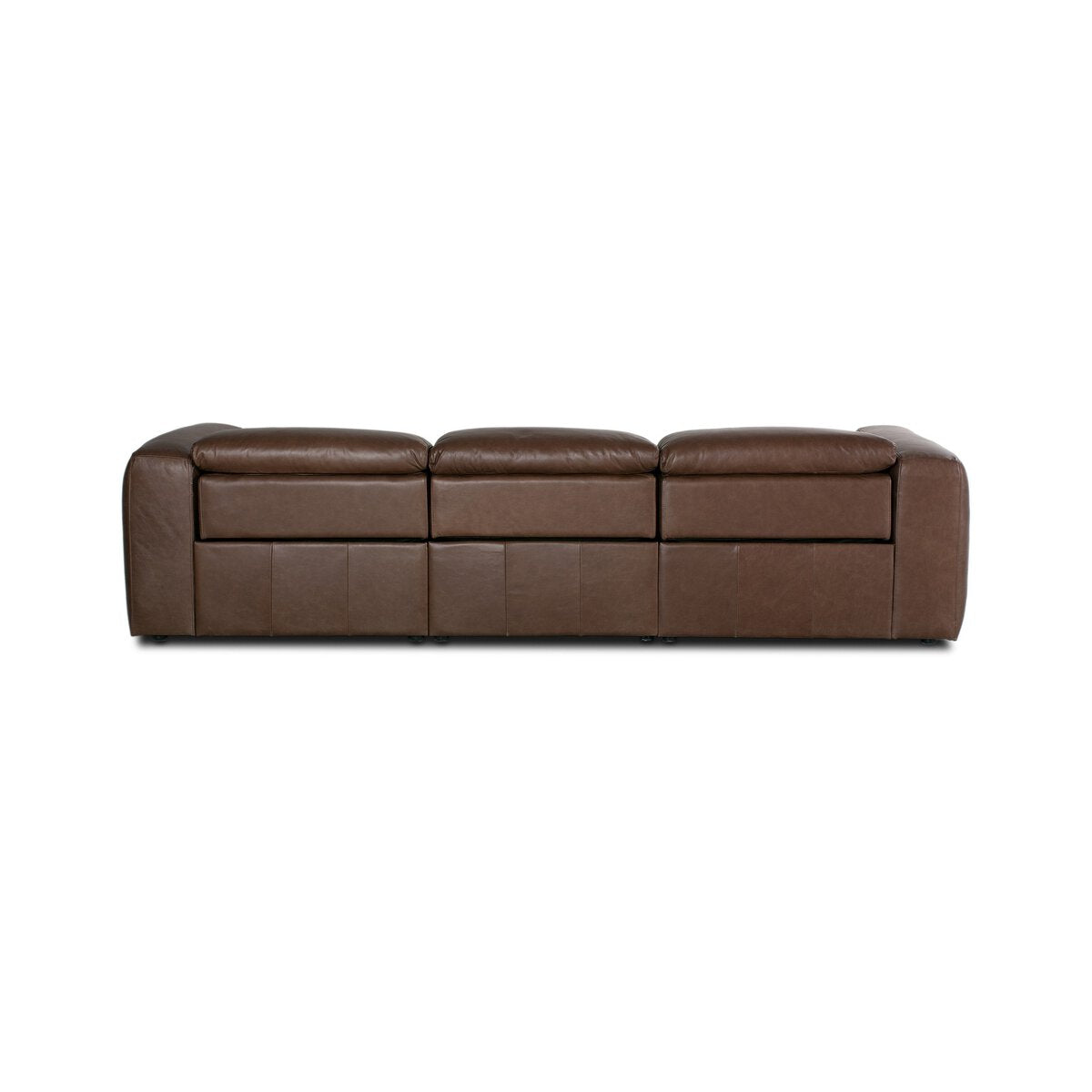 Riley 3 Cushion Top Grain Leather Power Reclining Sofa - Sonoma Coco