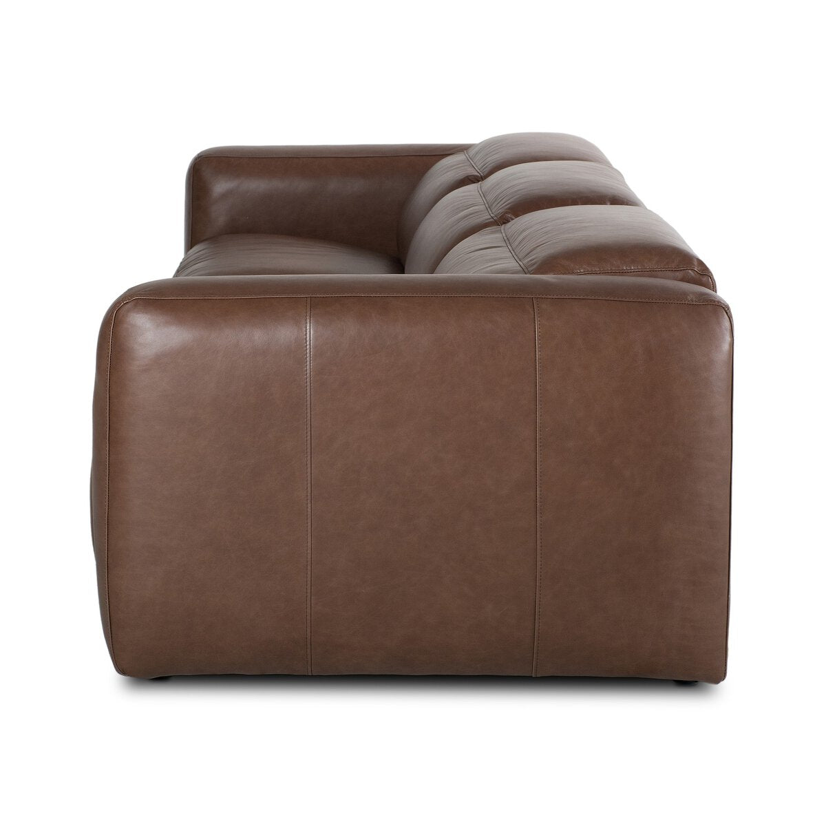 Riley 3 Cushion Top Grain Leather Power Reclining Sofa - Sonoma Coco