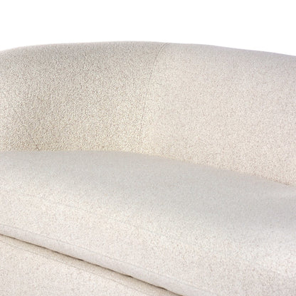 Paisley 95" Bench Cushion Sofa - Harrow Ivory