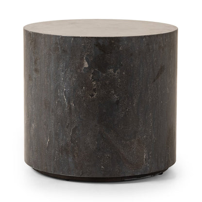 Hawthorn 22" Round End Table - Bluestone
