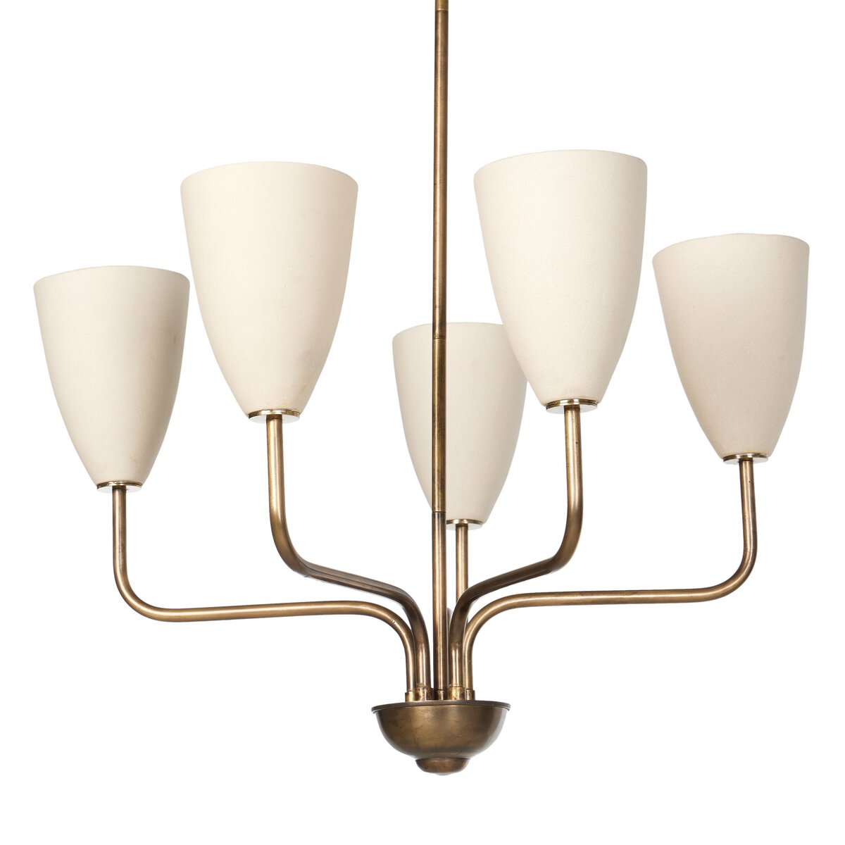 Elowen 26" Chandelier - Aged Brass