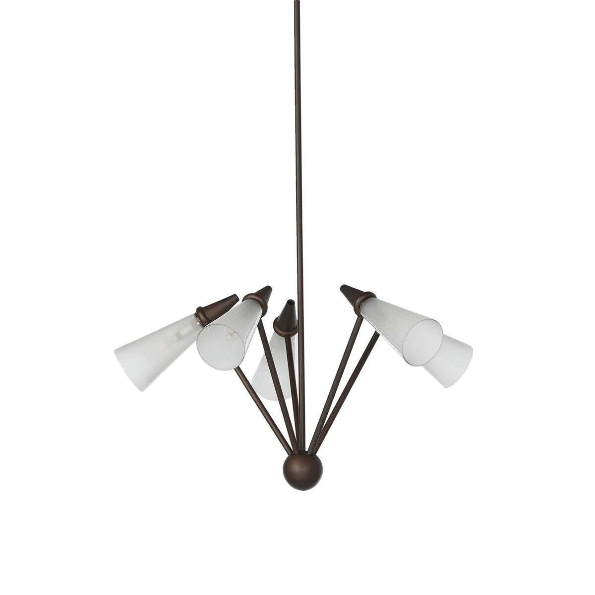 Fable 31" Chandelier - Rust