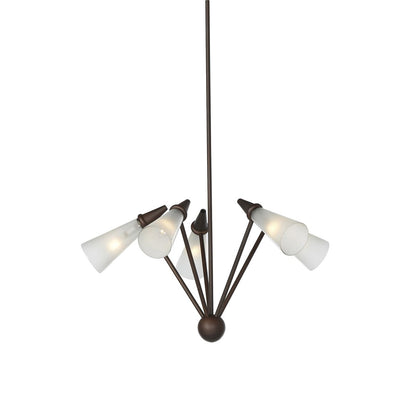 Fable 31" Chandelier - Rust