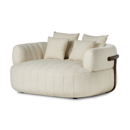Forest 62" Media Lounger - Altro Snow