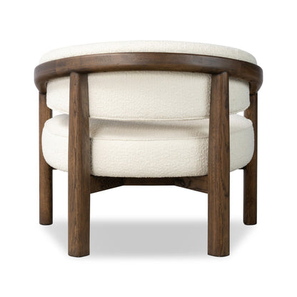 Marcella 32" Upholstered Occasional Chair - Altro Snow