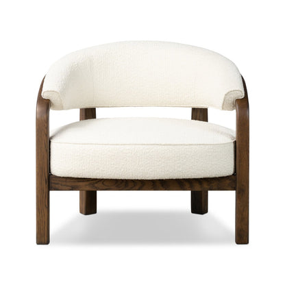 Marcella 32" Upholstered Occasional Chair - Altro Snow