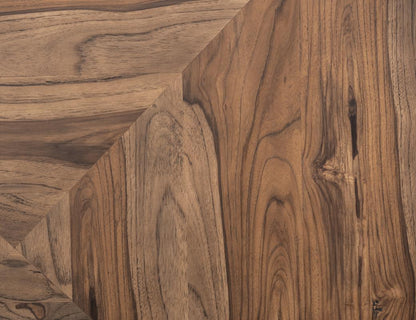Franz 60" Teak Round Dining Table - Earth