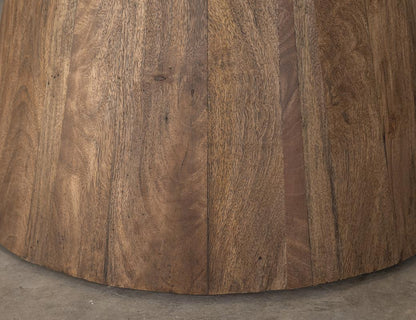 Franz 60" Teak Round Dining Table - Earth