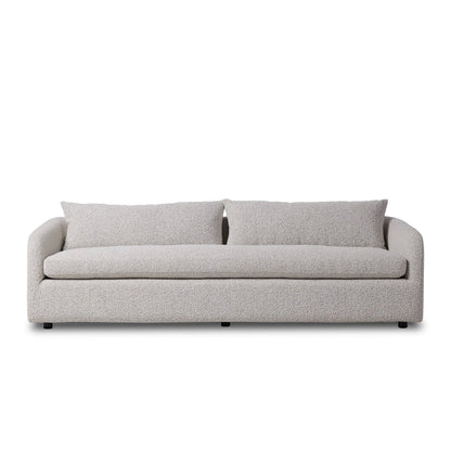 Linnea 97" Bench Cushion Sofa - Knoll Domino