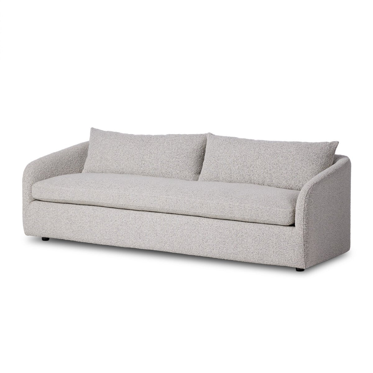 Linnea 97" Bench Cushion Sofa - Knoll Domino