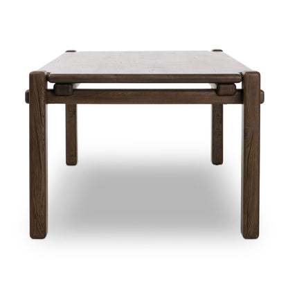 Maria 120" Rectangular Dining Table - Grey Reclaimed French Oak
