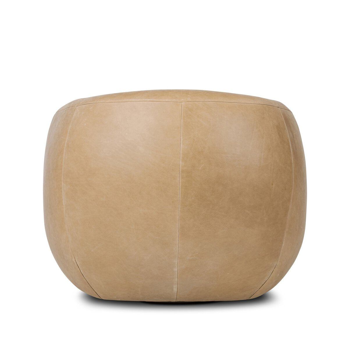 Isabella 39" Top Grain Leather Swivel Chair - Palermo Drift