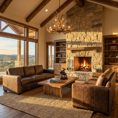 Casey 91" Wide Track Arm 3 Cushion Sofa - Coyote Cigar