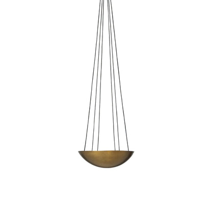 Mercutio 26" Chandelier - Aged Brass Iron