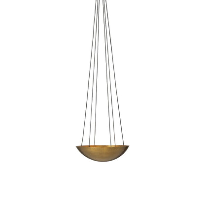 Mercutio 26" Chandelier - Aged Brass Iron